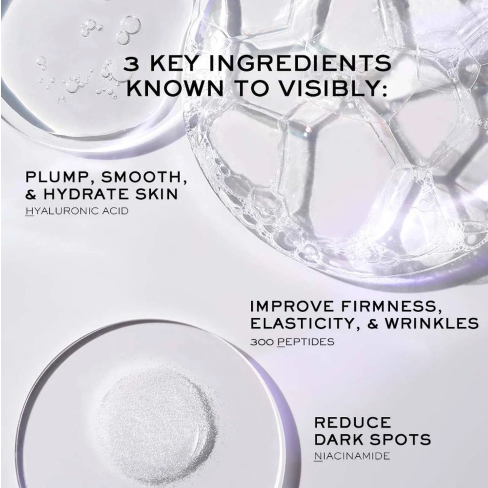 New Lancôme Rénergie H.P.N. 300-Peptide Cream 0.5oz Hyaluronic Acid Wrinkles - Picture 6 of 7